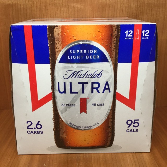 Michelob Ultra Beer, Superior Light, 12 Pack - 12 pack, 12 fl oz cans