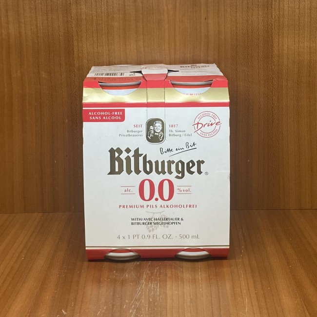 Bitburger Drive: NA Lager (6pk)