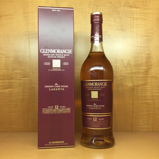 Glenmorangie Whisky, Highland Single Malt Scotch, Lasanta - 750 ml