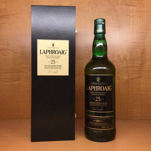 Laphroaig 25 Year Old Cask Strength (750mL) 